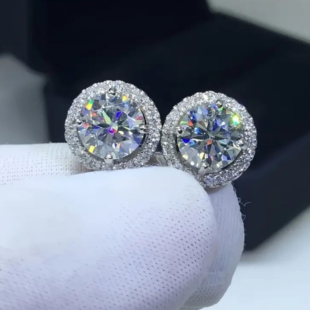 Silver Stud Earrings